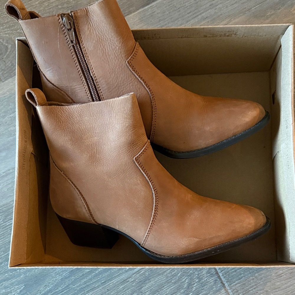 Splendid Brown Ankle Booties